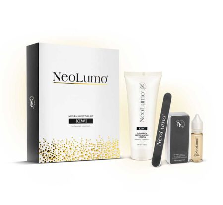 natural glow nail kit kiwi neolumo